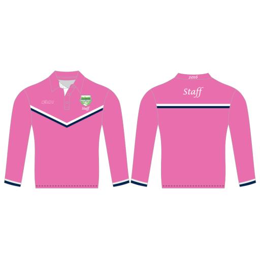 STAFF POLO - PINK (DHSS) - LONG SLEEVE