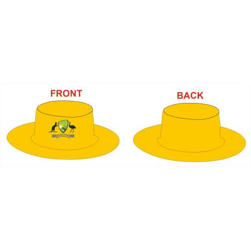 COLOURED WIDE BRIM HAT (AUS TEAM) - CAM