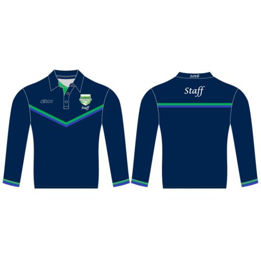 STAFF POLO - NAVY (DHSS) - LONG SLEEVE