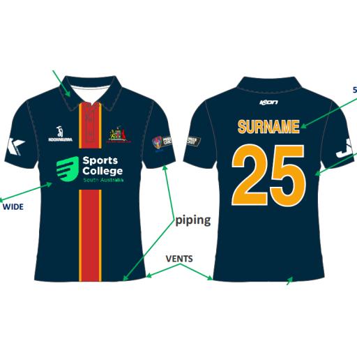 WOMENS COLOURED PLAYING SHIRT (ACC) - SHORT SLEEVE
