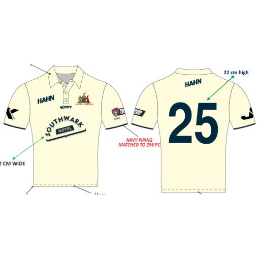 SENIOR MENS PLAYING SHIRT (ACC) - SHORT SLEEVE - MENS